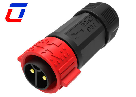 Cable de bloqueo rápido a bordo conector impermeable masculino femenino 2 pin 50A con bloqueo de empuje