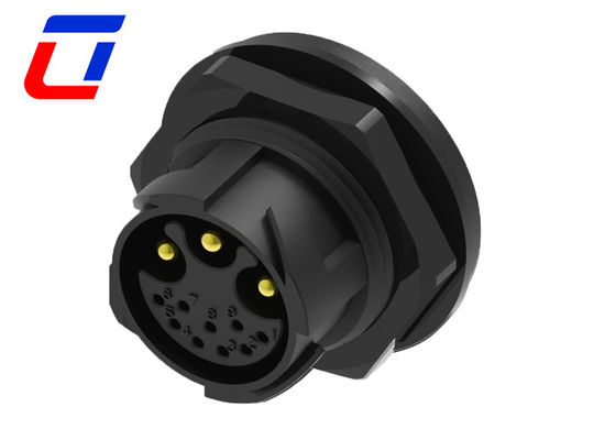 Conector industrial de 3 pines 30A resistente al agua macho hembra 12 pines enchufe y toma