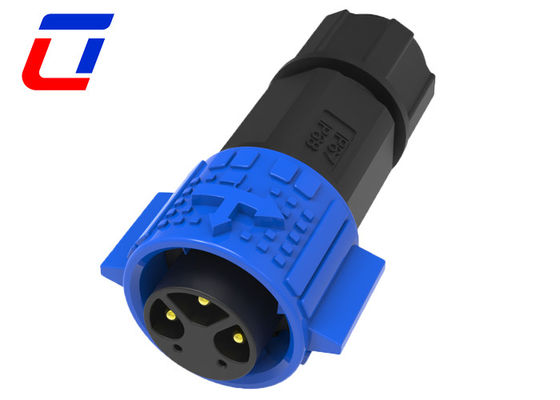 Conectores de conector de múltiples pines aprobados por la CE TUV Conectores de toma de corriente de 300 V M19 a prueba de agua