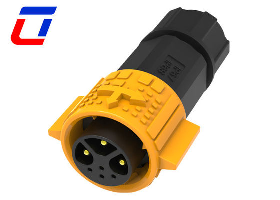 Push Lock Wire To Board Multi Pin Connectors Impermeable 3+4 Pin para la señal de alimentación