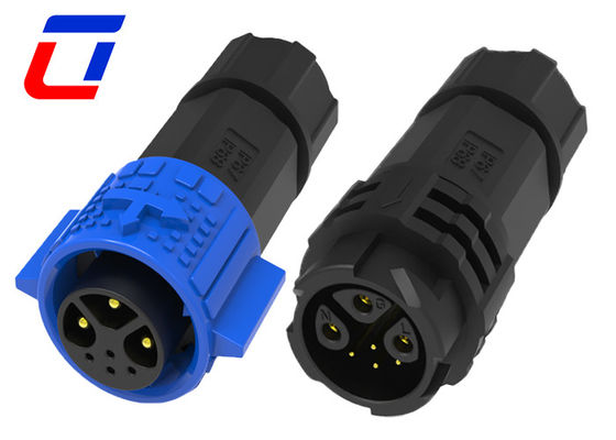 Conectores de 7 pines circulares y múltiples pines IP67 a prueba de agua 3 de potencia 4 de señal enchufe combinado