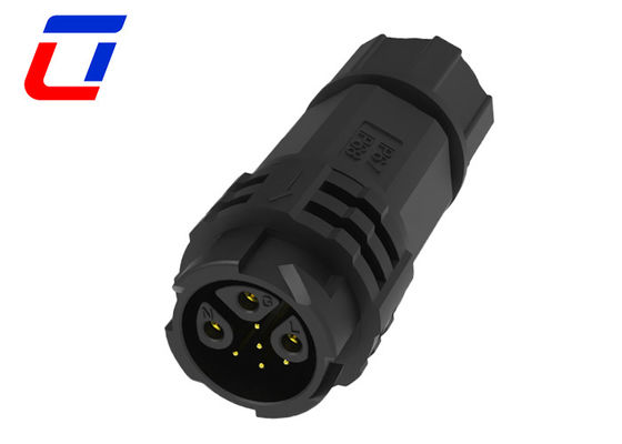 Conector de cable exterior impermeable de 3+5 pines Conector circular de cable de 8 pines Conector masculino femenino