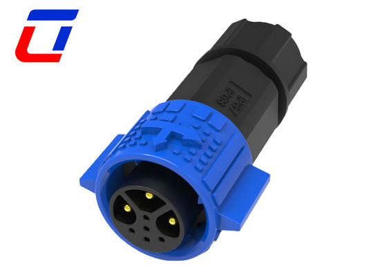 Conector de cable exterior impermeable de 3+5 pines Conector circular de cable de 8 pines Conector masculino femenino