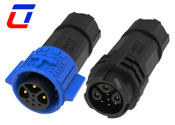 Conector de cable exterior impermeable de 3+5 pines Conector circular de cable de 8 pines Conector masculino femenino