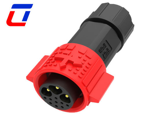 Hombre Mujer 12 pin IP67 Conector a prueba de agua 9 pin Plug y toma industrial