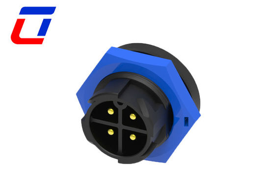 Conector rápido de energía LED a prueba de agua de 4 pines para equipos eléctricos