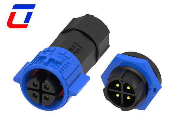 Conector rápido de energía LED a prueba de agua de 4 pines para equipos eléctricos