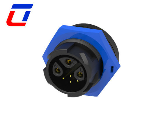 Bloqueo rápido 15A Conector LED a baja tensión 3+4 Pin 300V Hombre a Mujer