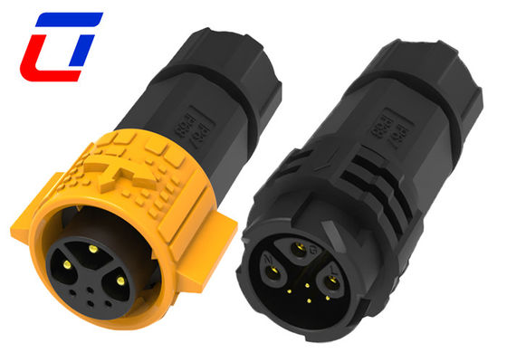 Conector LED impermeable de 7 pines M19 Conectores de alambre hermético de 3+4 pines