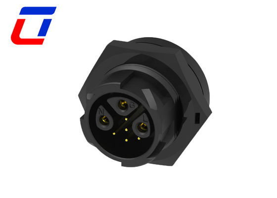 Conectores LED impermeables de 8 pines de nylon de bloqueo rápido 12V 3 + 5 pines hombre a mujer