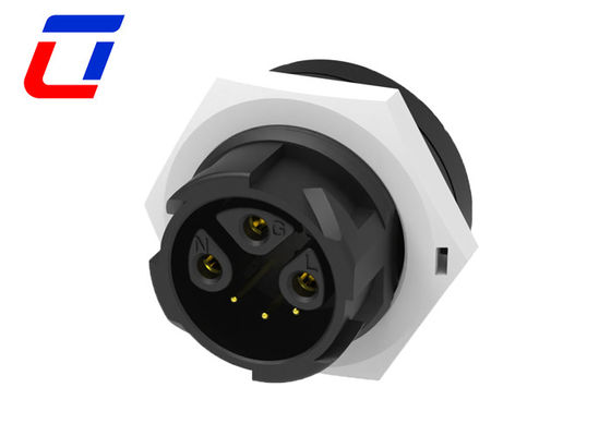 6 pin de energía y señal conector de cable de empalme impermeable 3 + 3 pin 300V enchufe