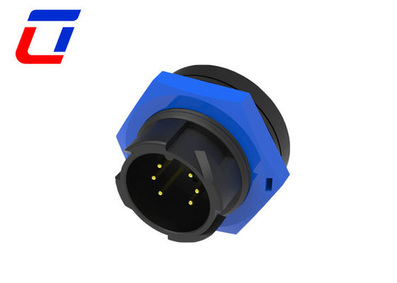 Conector de empalme de alambre impermeable de 6 pines de liberación rápida de macho a hembra 300V 5A