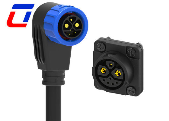 2 Energía 1 Tierra 5 Datos Conector resistente al agua al aire libre 8 Pin M23 Bloqueo por empuje