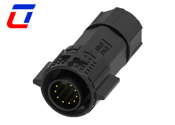 Conector de cerradura rápida de 9 pines para exteriores impermeable OEM ODM para pantalla LED