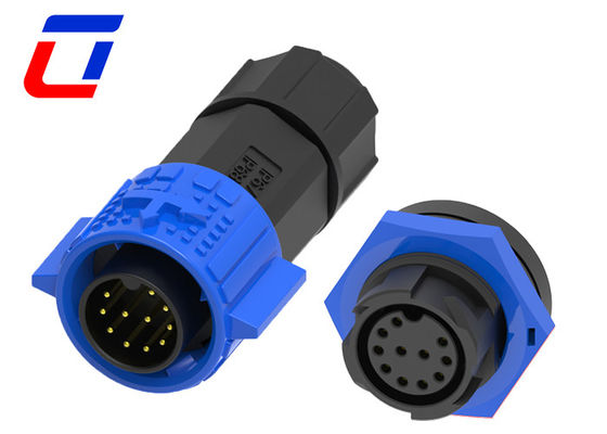 Conector DC 5V 24V 60V 12V a prueba de agua 11 pines Conector redondo Tipos de acoplamiento de datos
