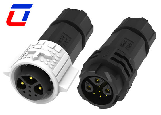 Conector de datos a prueba de agua de 3 potencia 5 pines 15A M19 Conector de cable circular