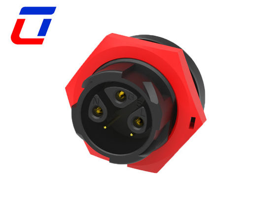 Conector de datos a prueba de agua de 3+2 pines 15A 300V M19 Conectores circulares de plástico