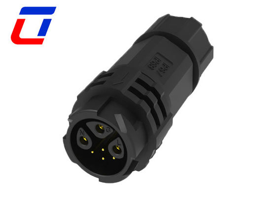 3+4 Multi Pin Conector resistente al agua masculino femenino Materiales de alto rendimiento