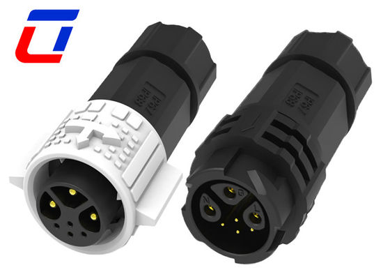 3+4 Multi Pin Conector resistente al agua masculino femenino Materiales de alto rendimiento