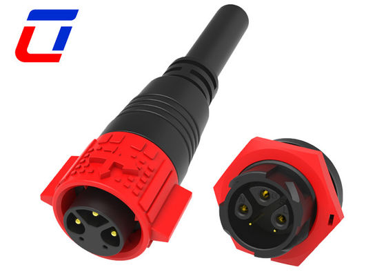 3 conector de energía de múltiples pines macho conector femenino IP67 conector a prueba de agua 5 pines