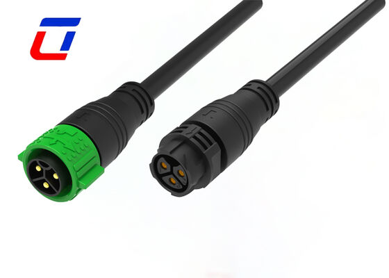 Conector circular industrial M25 Conector impermeable IP67 de 3 pines 50A
