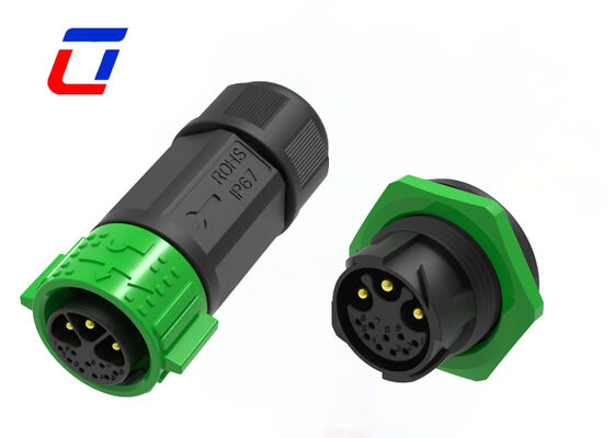 Tipo de conector de 3+9 pines M25 30A
