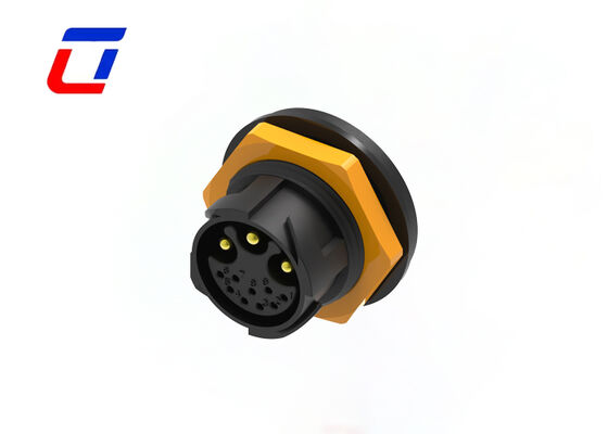 Tipo de conector de 3+9 pines M25 30A