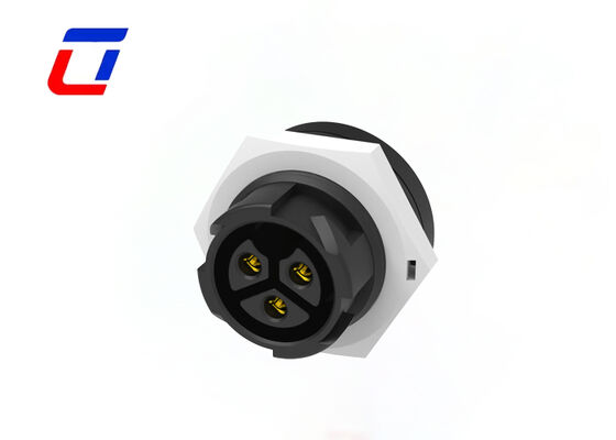 3 pin wire to board connector M19 20A 300V waterproof connector for high voltage