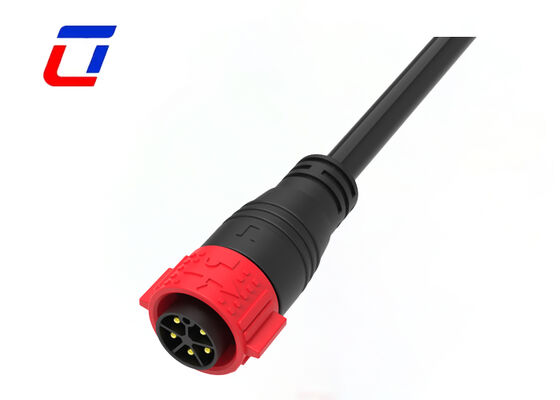 Conectores de cable impermeables IP67 M25 para exteriores, 5 pines, cable a cable, para maquinaria pesada