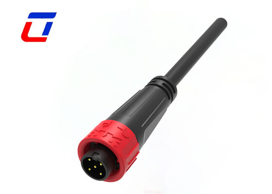 Conector de cable 8A 5Pin IP67 M16 Nylon Cable a Cable Desconexión Rápida Impermeable IP67