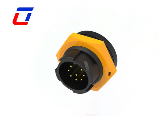 Conector de cable macho-hembra de 8 pines 300V M19, conector de señal cable a placa de liberación rápida