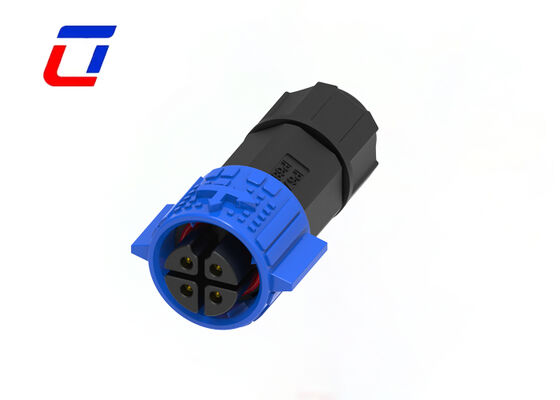 15A M19 Conector de alimentación exterior 4 pines IP67 Conectores impermeables para automóviles