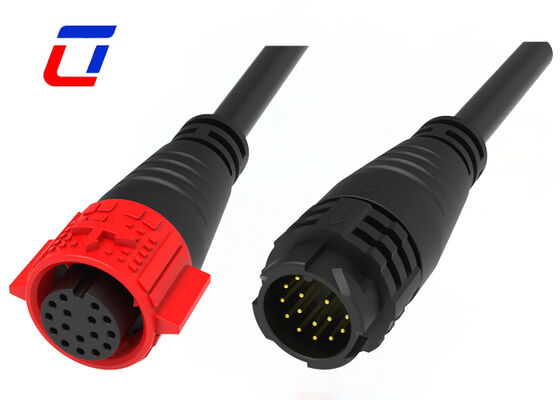Conector de cable macho a hembra de 16 pines 300V M19, conectores circulares para transferencia de datos