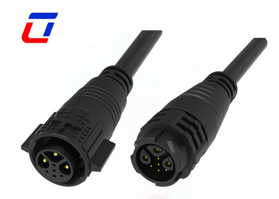 M19 Conectores de alambre impermeable para automóviles de 3+5 pines Conector de señal de alimentación