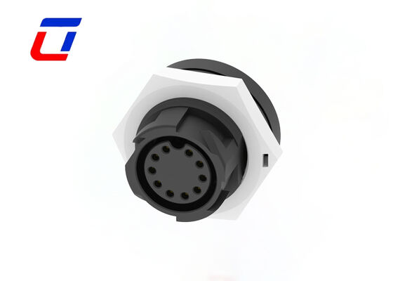 300V M19 10 Pin Cable a la tabla Conector de alimentación con cerradura rápida enchufe a prueba de agua