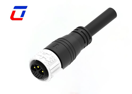 Conector de cable impermeable M25 3+13 pines, los mejores conectores multipin con cierre a presión