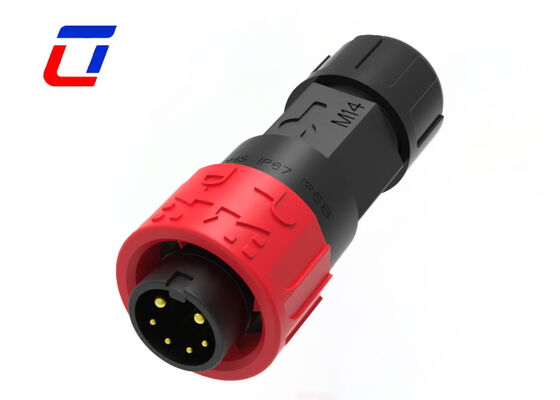 M16 Conector redondo de 300 V XLR impermeable 2 + 4 conectores de múltiples pines enchufe de señal de alimentación