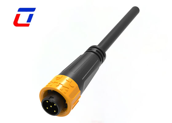 M16 Conector impermeable de 300 V de 5 pines Soluciones de conectores rápidos para automóviles de baja potencia