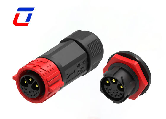 300V M25 Conector impermeable de 3+9 pines Push Pull Multi Pin ODM Tipos de conectores