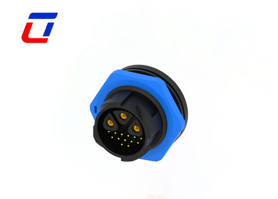 M25 3+13 Conectores de varios pines Panel a prueba de agua montaje Conectores de cable de desconexión rápida