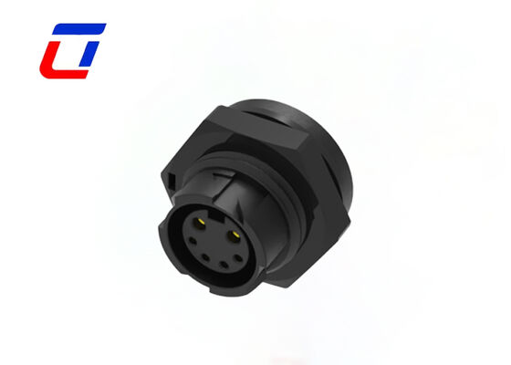 M16 2+4 Pin IP67 Connectors Waterproof 300V Low Voltage Wire To Board Connector