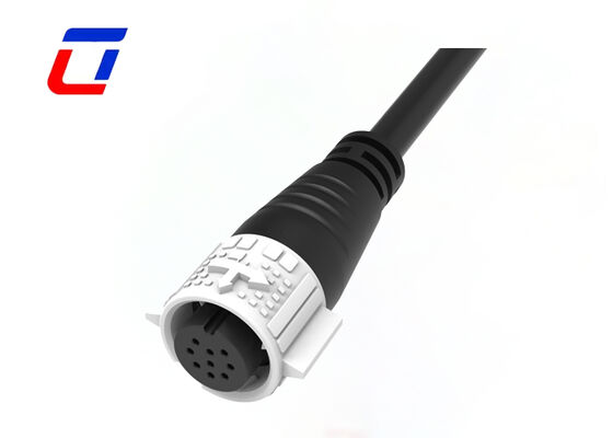 IP67 M19 9 Pin Push Locking Cable Conector masculino conector femenino ODM Conector resistente al agua para exteriores
