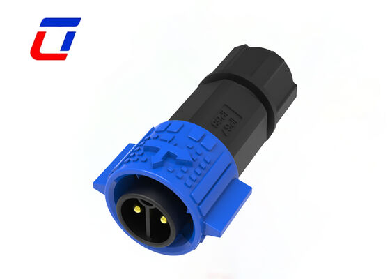 M19 20A 2 pin conector de alta corriente China IP67 Conector a prueba de agua Proveedor