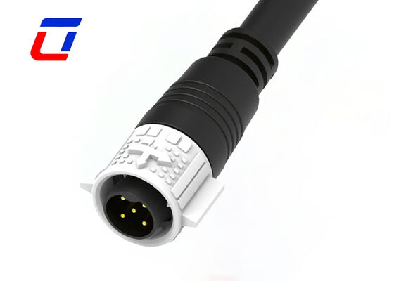Conector de cable impermeable M19 de 5 pines IP67 ODM de alta corriente 20A