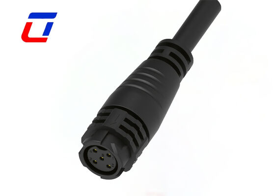 Conector de cable impermeable M19 de 5 pines IP67 ODM de alta corriente 20A