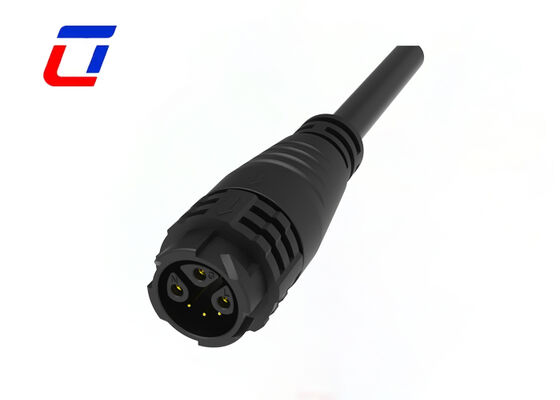 Conector inline a prueba de agua M19 IP67 A prueba de agua 3 + 3 Multi Pin Cable a conector de cable
