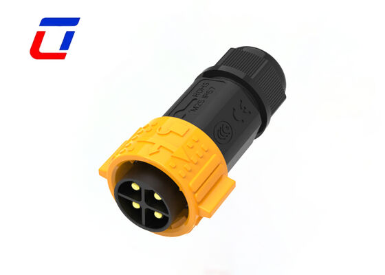M25 Conectores de alambre de exterior impermeables a 4 pines 50A Fabricantes de conectores de energía