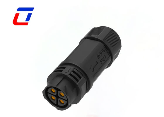 M25 Conectores de alambre de exterior impermeables a 4 pines 50A Fabricantes de conectores de energía