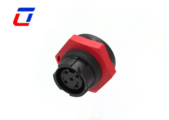 M16 conector DC a prueba de agua ODM conector de cable a cable de 5 pines de energía de bloqueo rápido