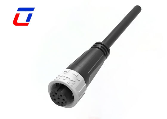 300V M16 8 Pin Push Pull Cable Connectors Hombre Mujer Conector de señal moldeado